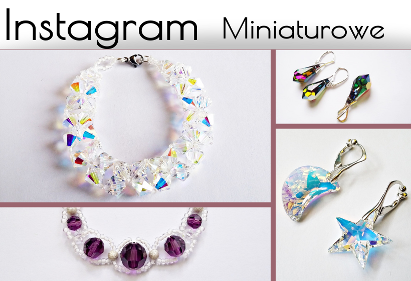 Instagram biżuteria Miniaturowe